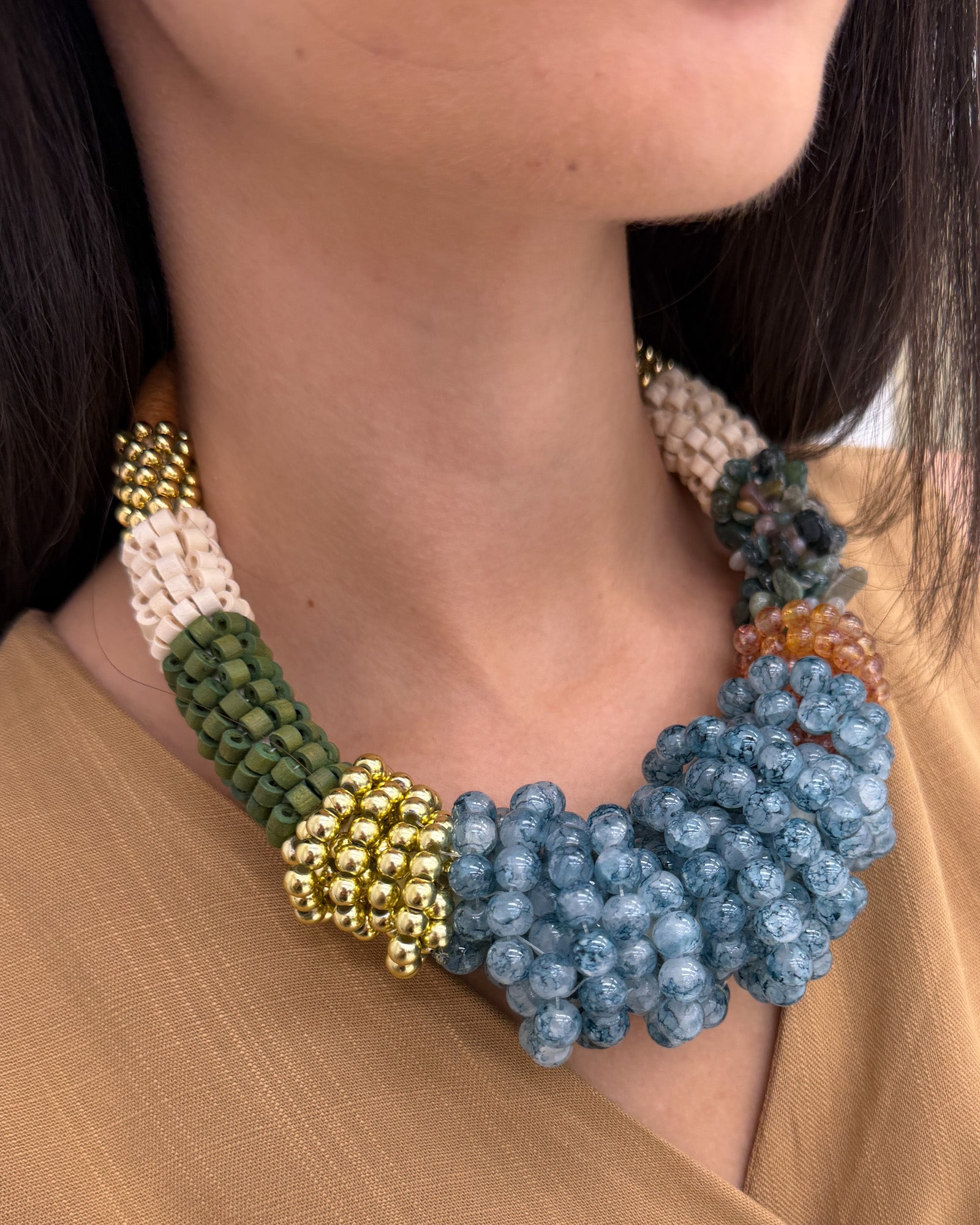 Collana mix coralli Multicolor