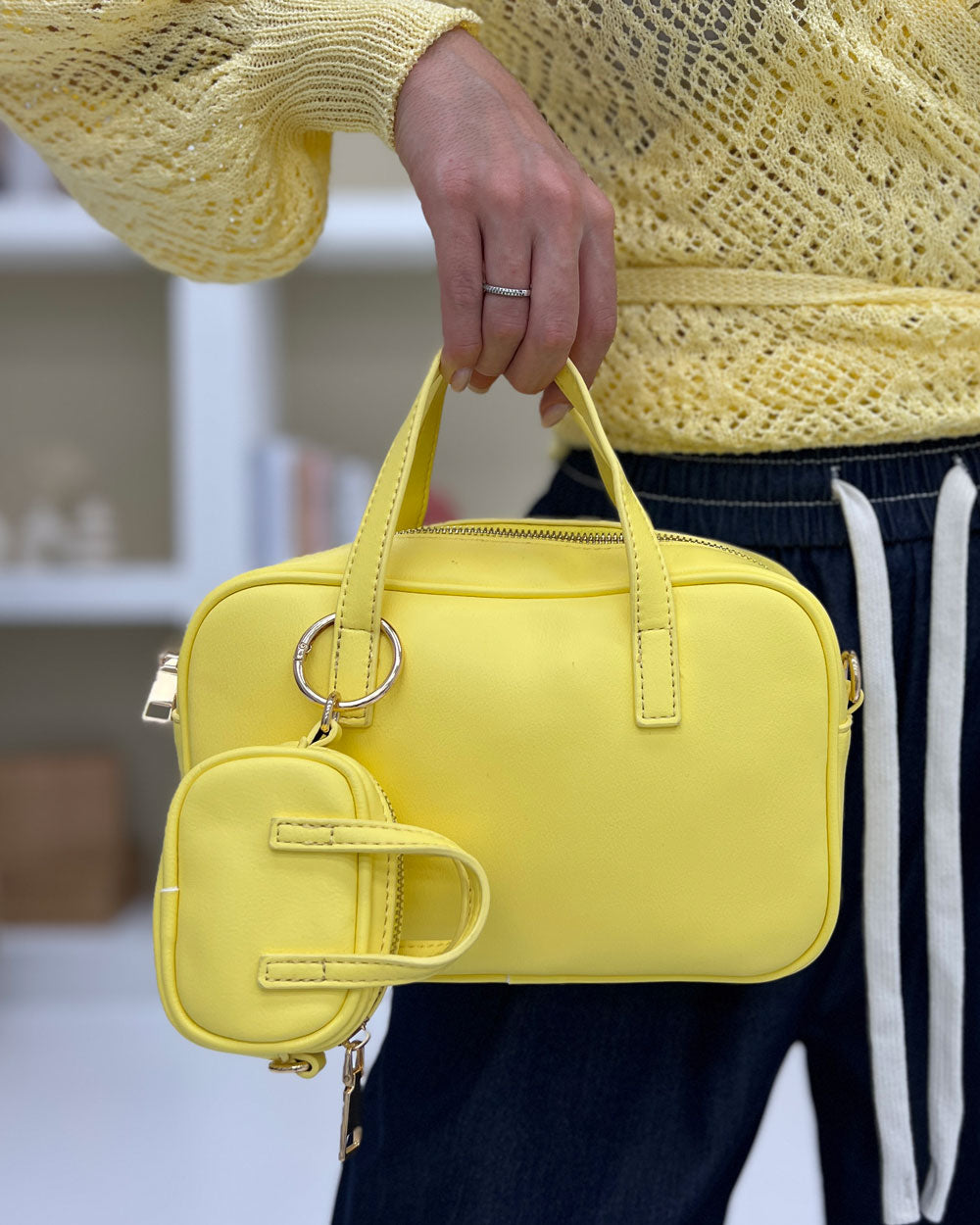 Borsa acc. CHARMS Giallo