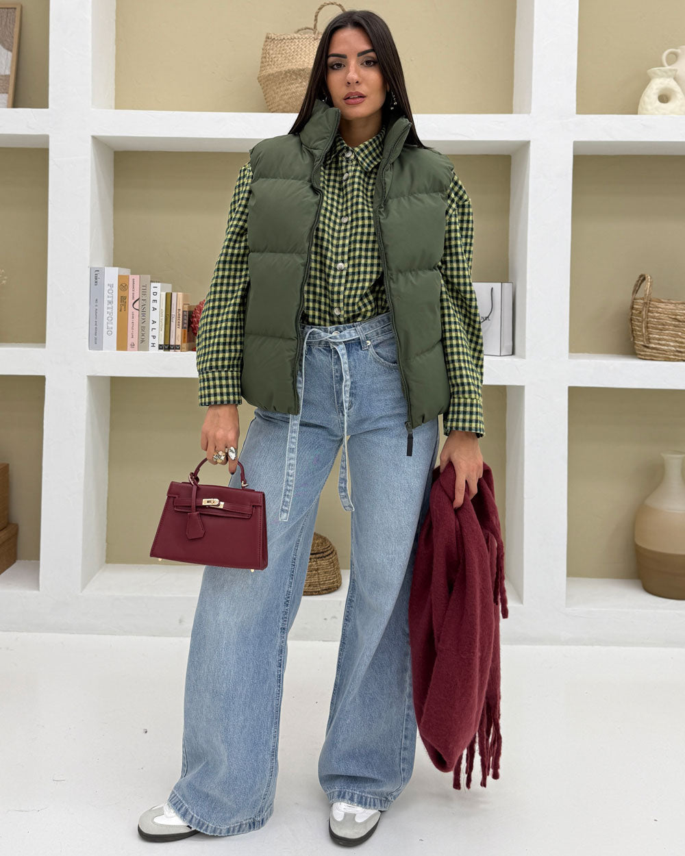 Gilet imbottito Verde