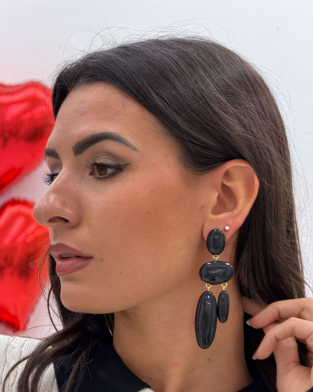 Orecchini Petral Nero
