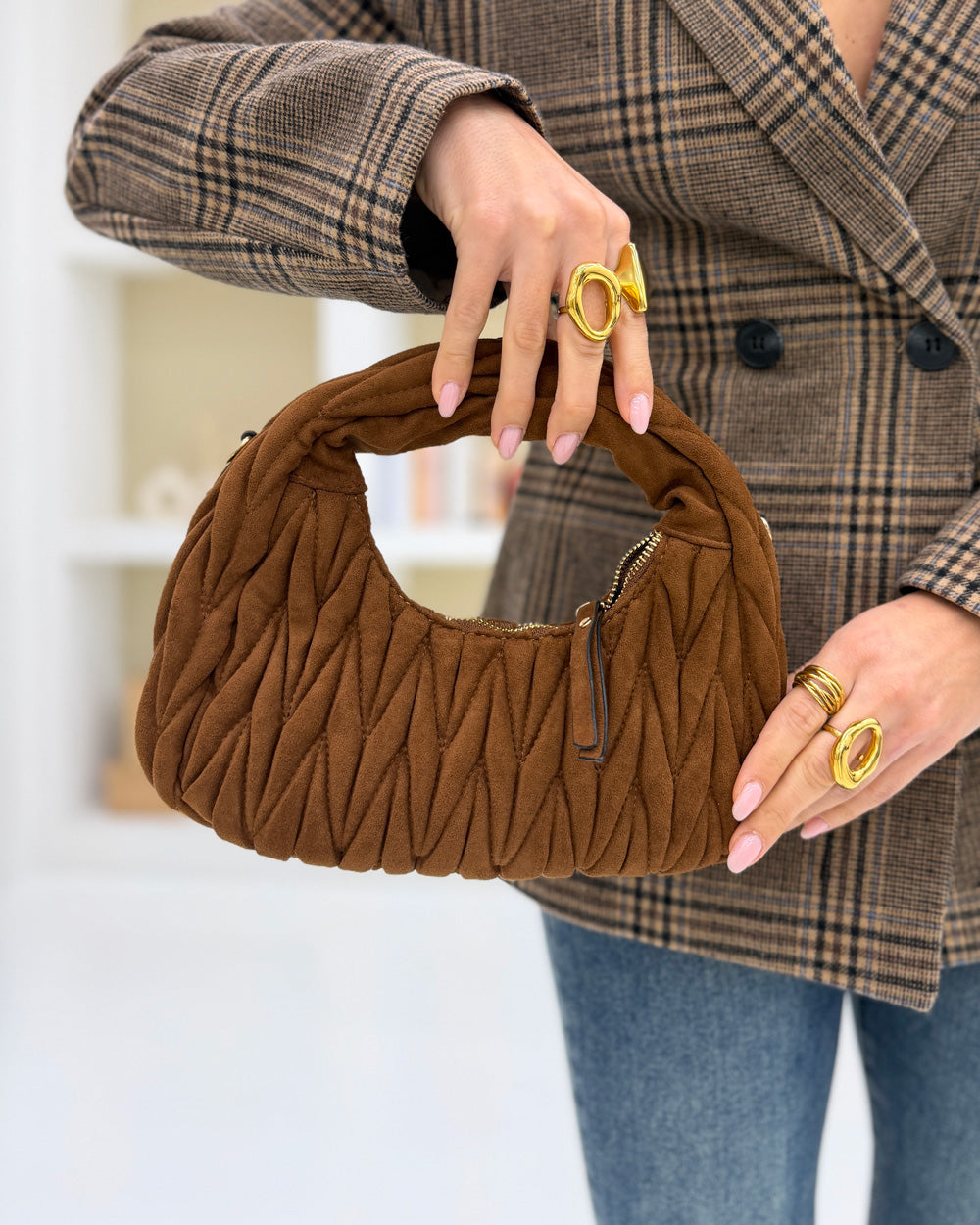 Borsa mini MIU Cuoio