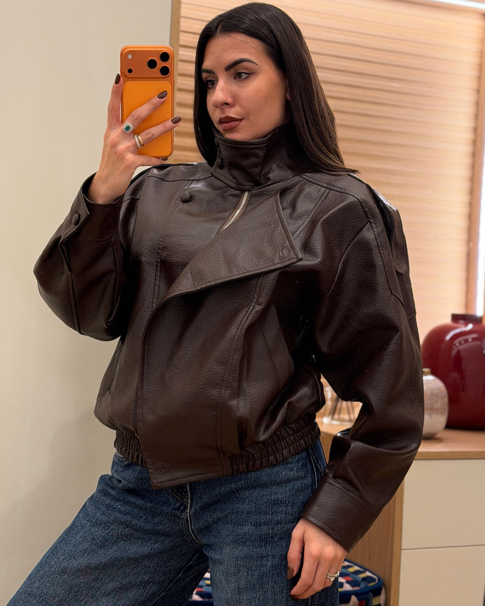 Chiodo Riders Marrone