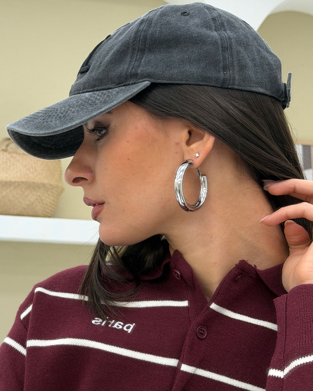 Orecchini Big Ring Argento