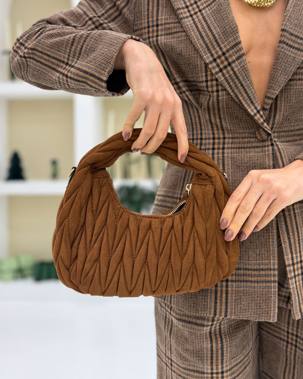 Borsa mini MIU Cuoio