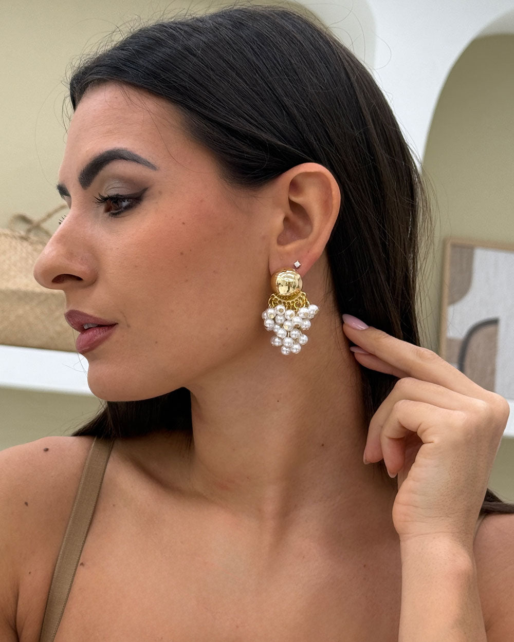 Orecchini Fashion Bianco