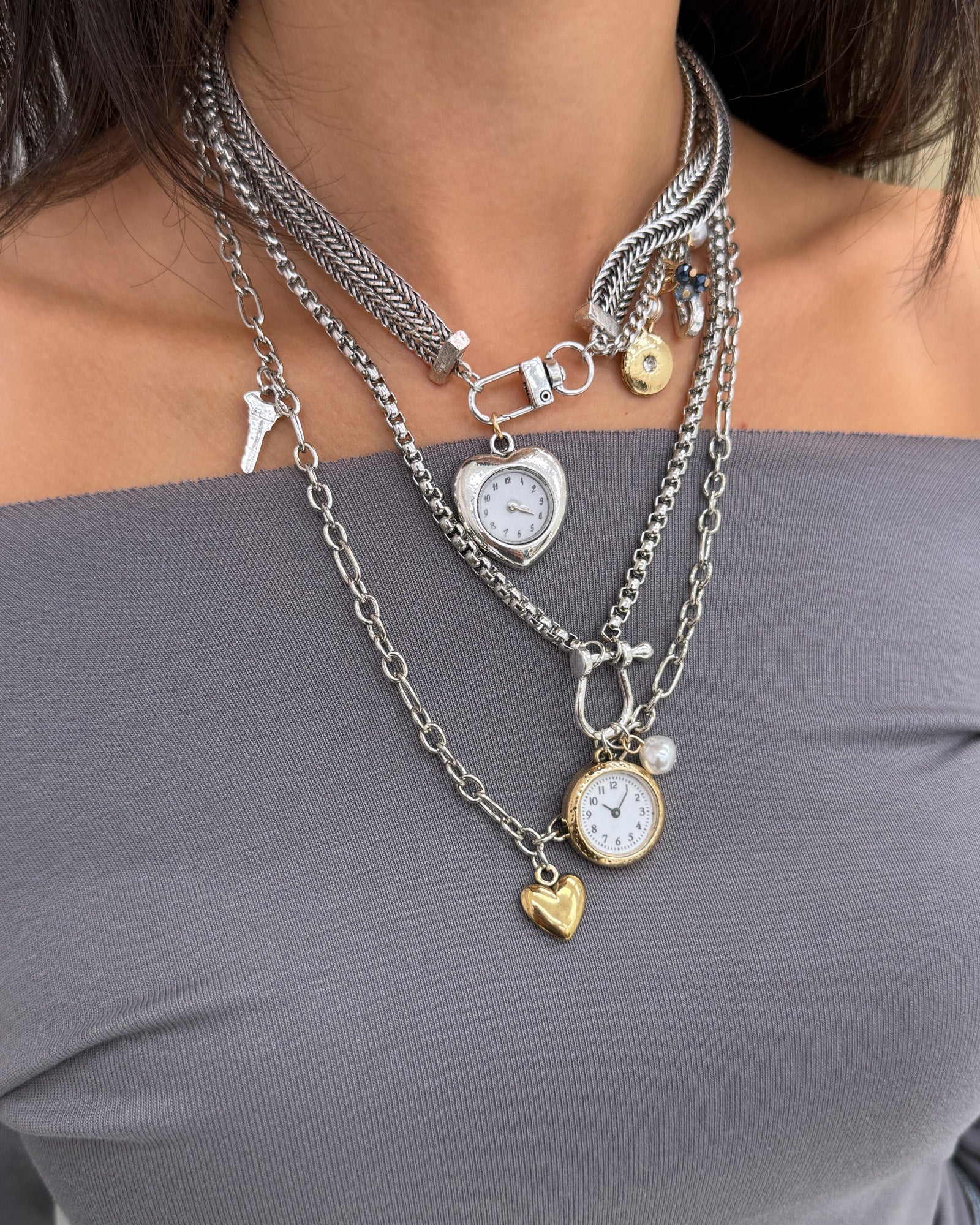 Collana In Time Argento