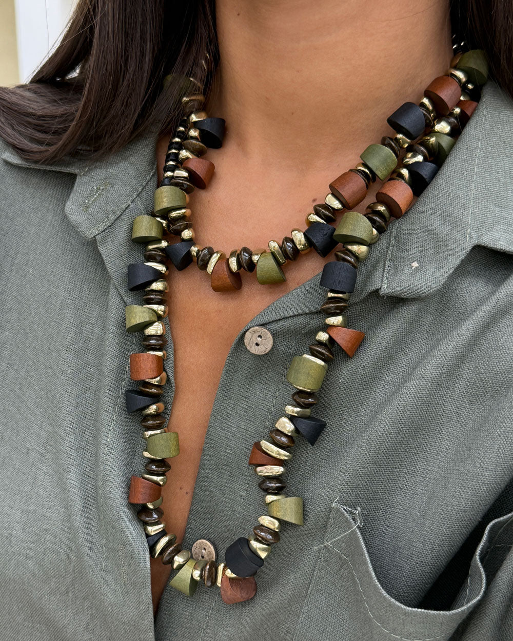 Collana Maya Nero