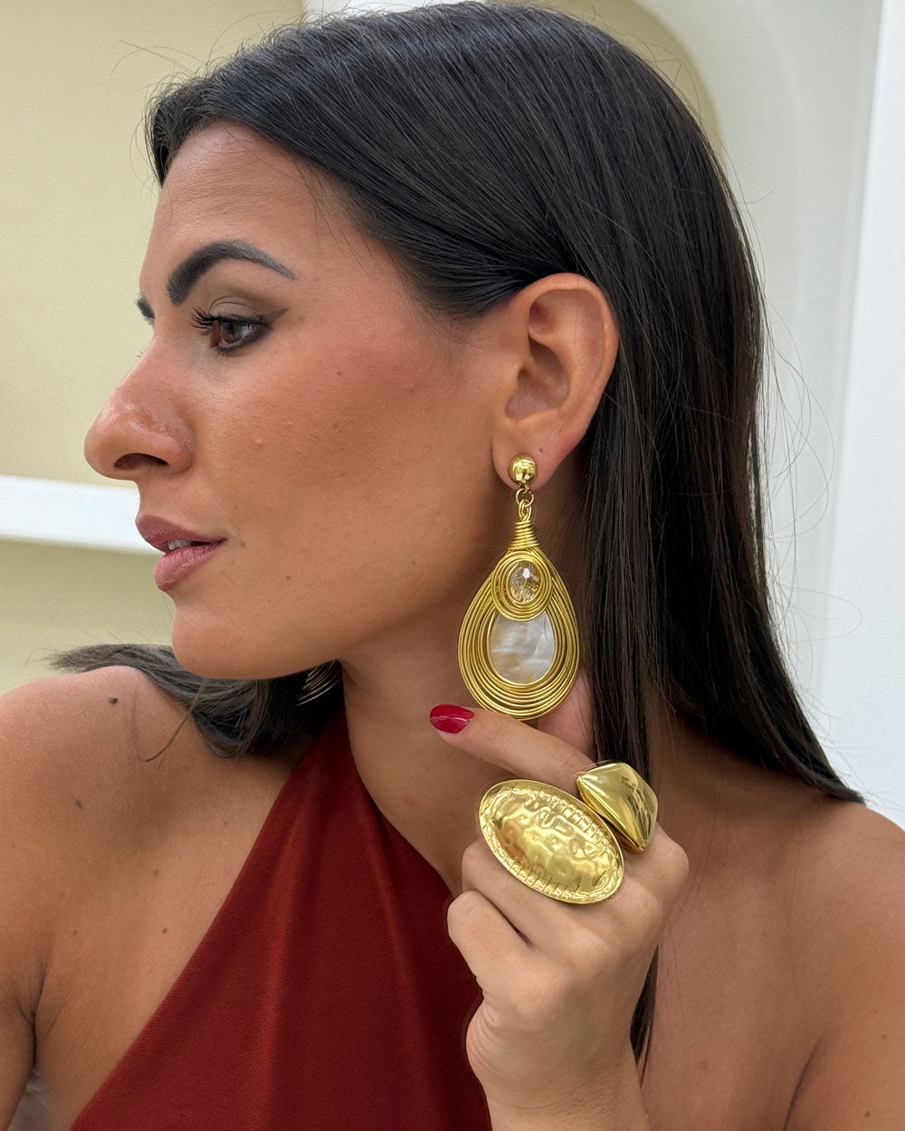 Orecchini Parfum Oro