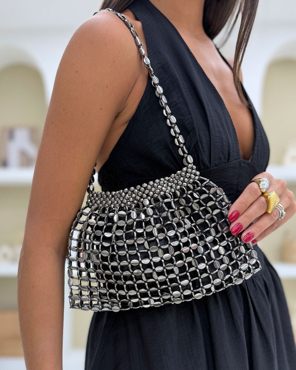 Borsa Diamond Nero