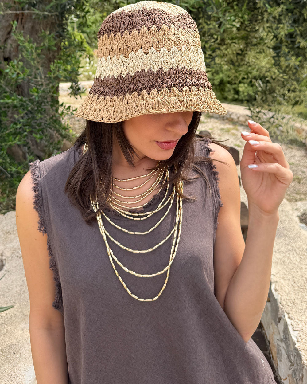 Cappello lullabay Marrone