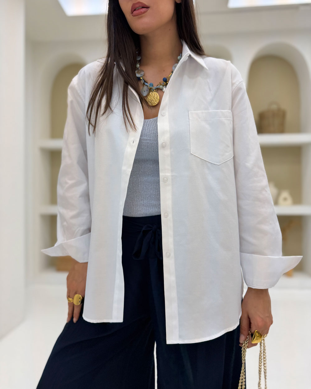 Camicia Friends Bianca