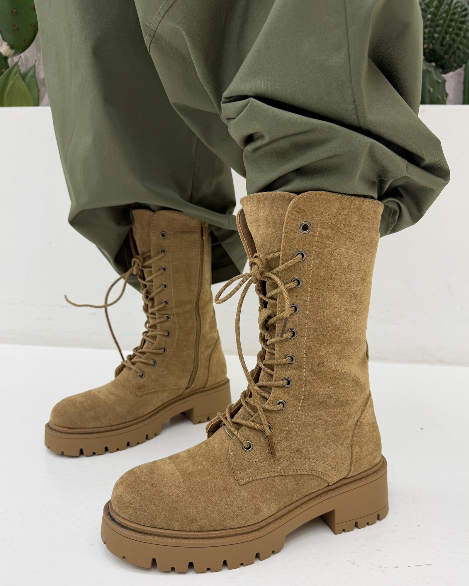 Anfibio Zip Camoscio Camel