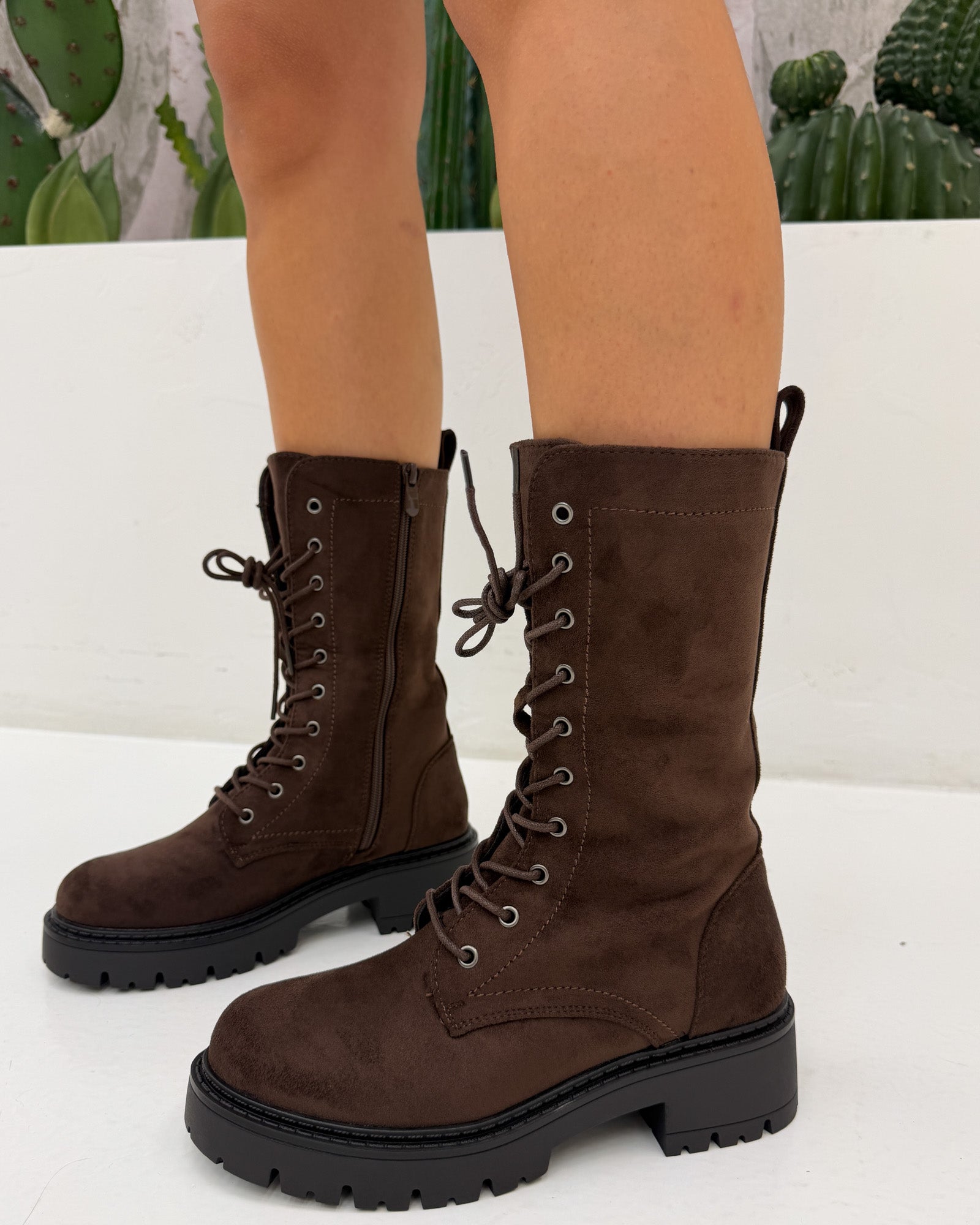Anfibio Zip Camoscio Marrone