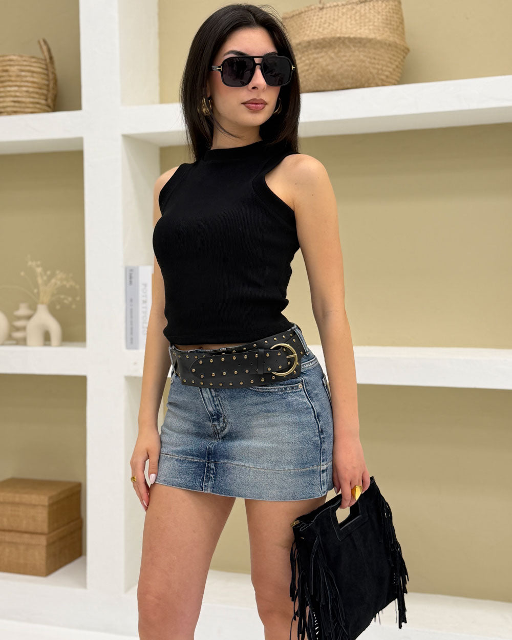Canotta Tik Nero