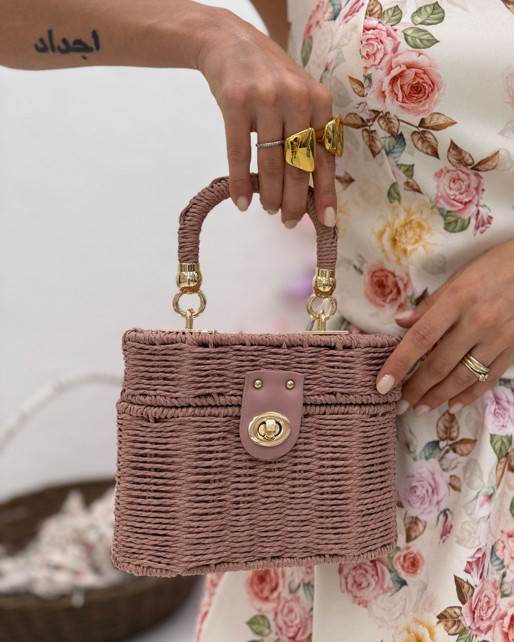 Borsa secchiello Isobell Rosa