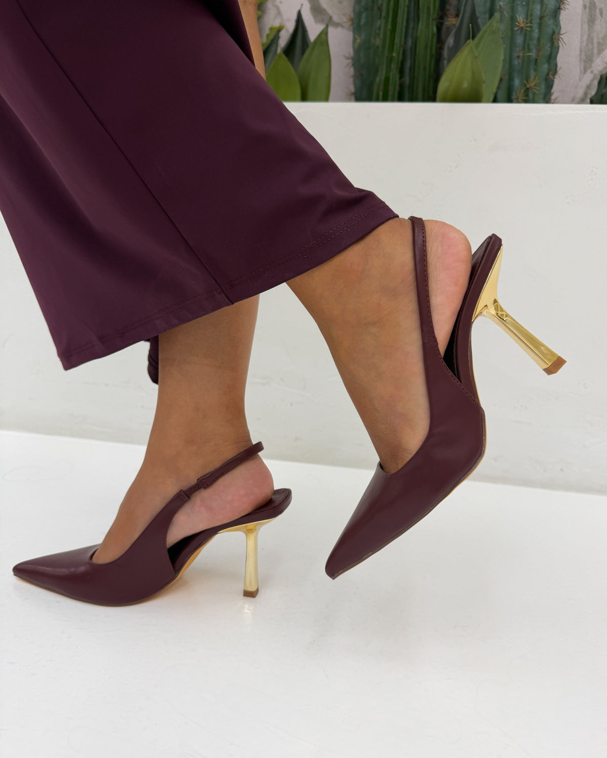 Slingback tc ORO Bordeaux