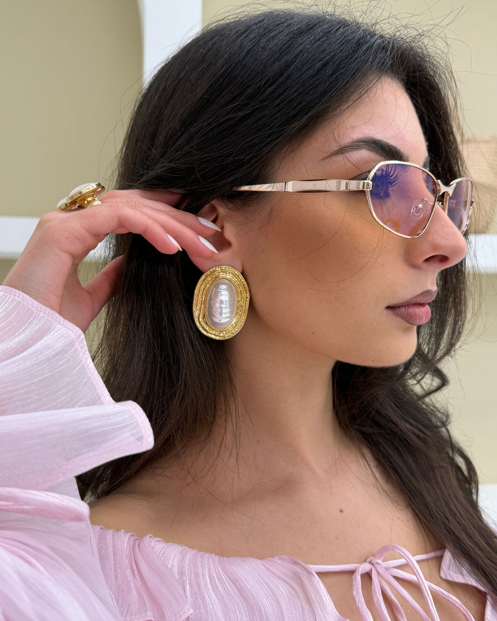 Orecchini bella Italia Oro