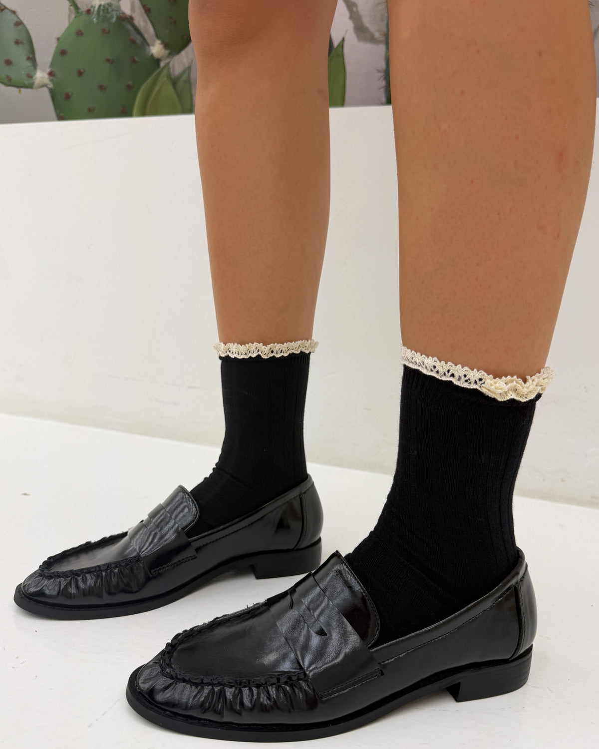 Mocassino college 6807 Nero