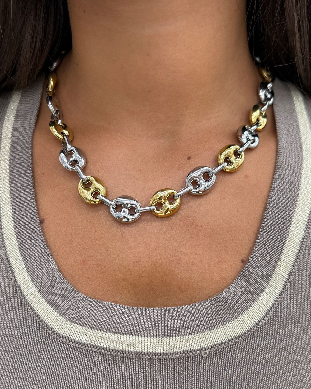 Collana Activa Bicolore