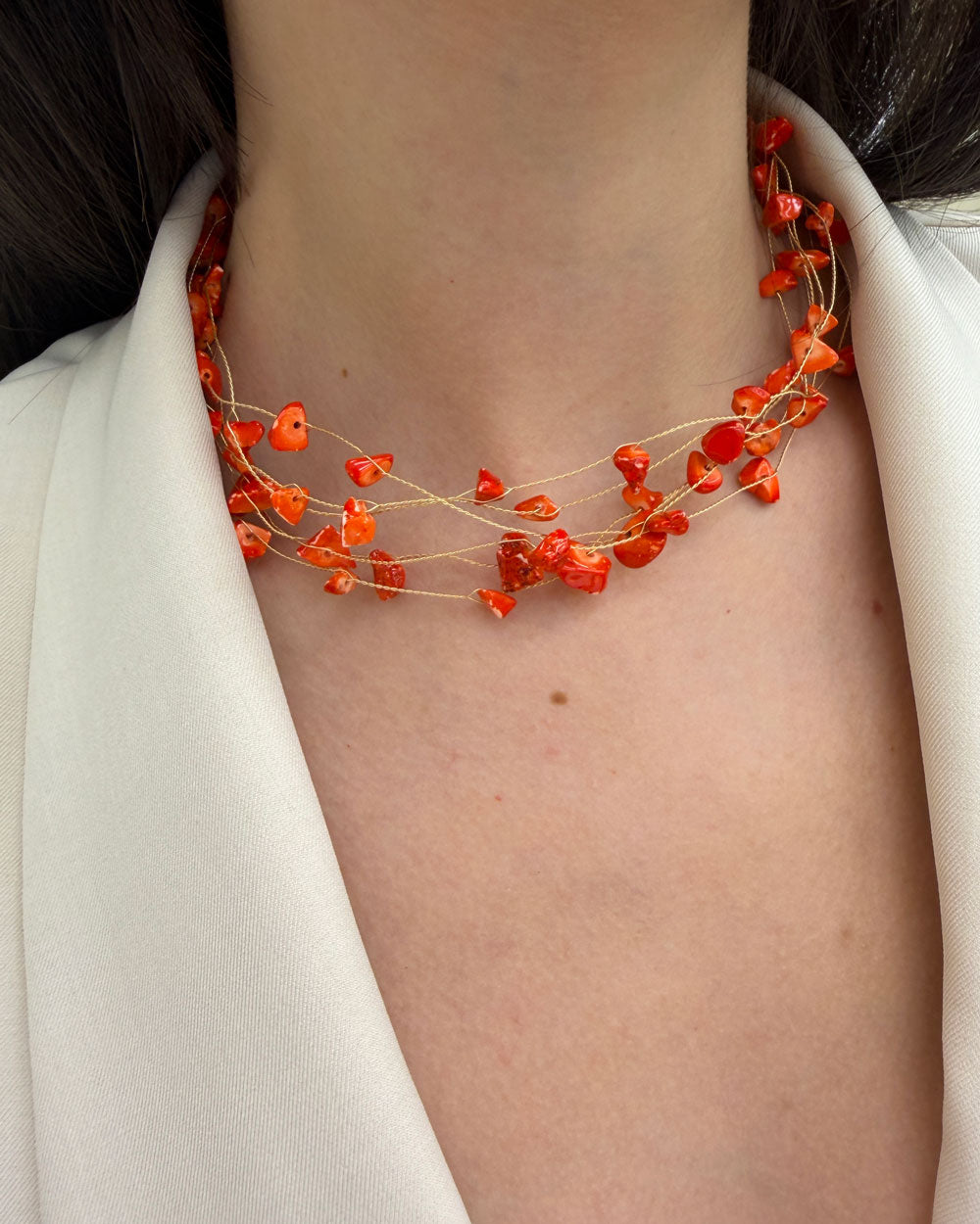 Collana Cami Rosso
