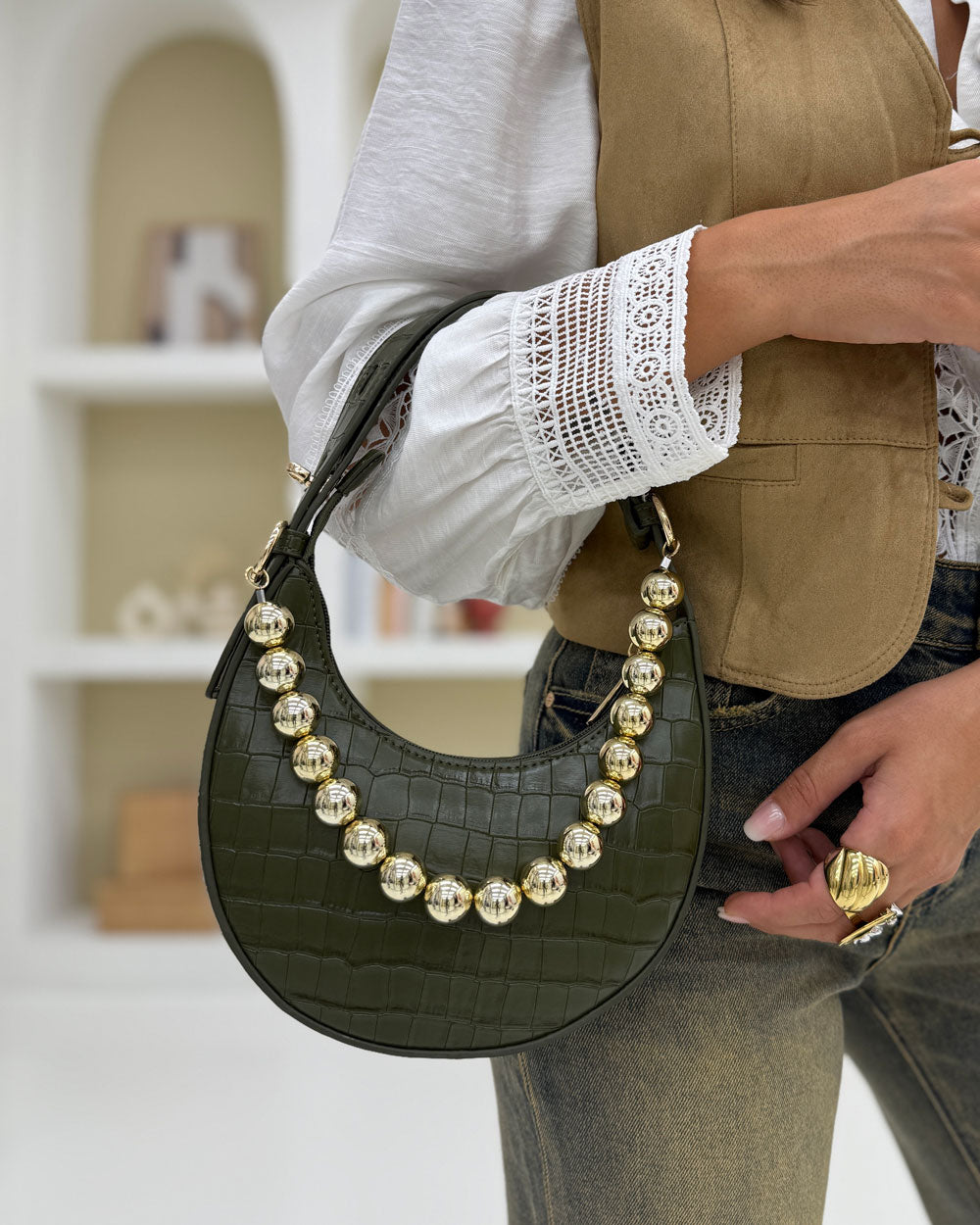 Borsa Magic Spheres Verde