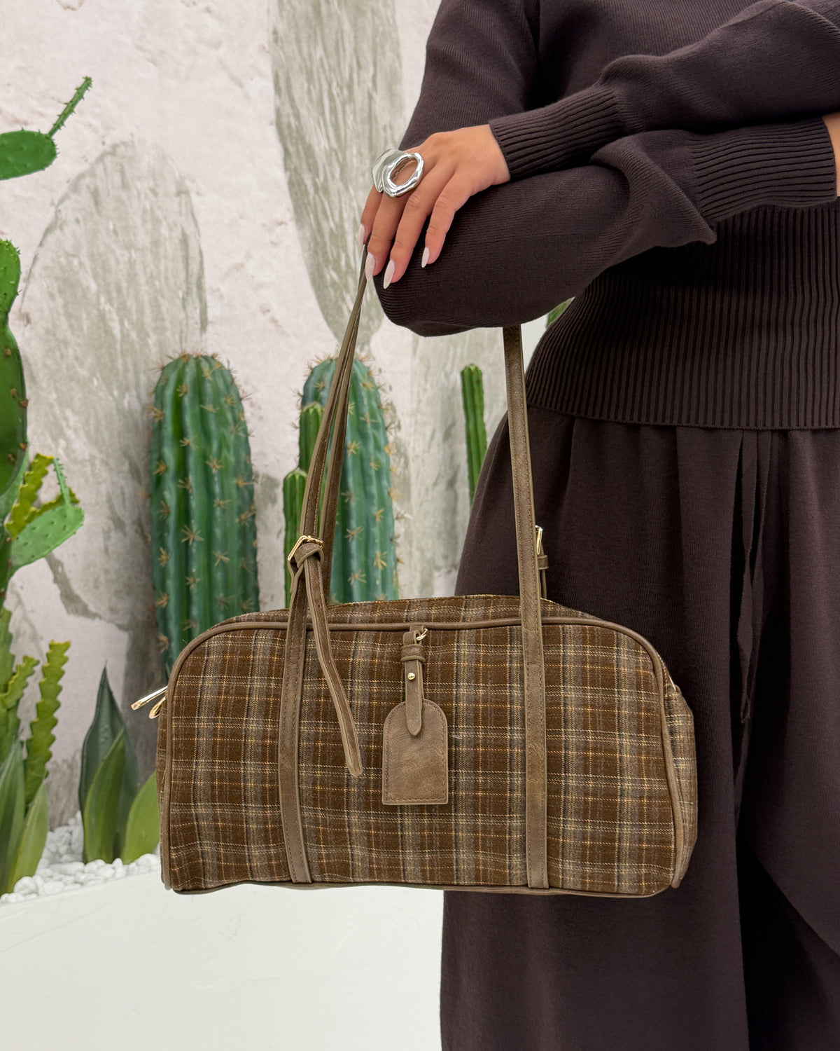 Borsa Scotland Marrone