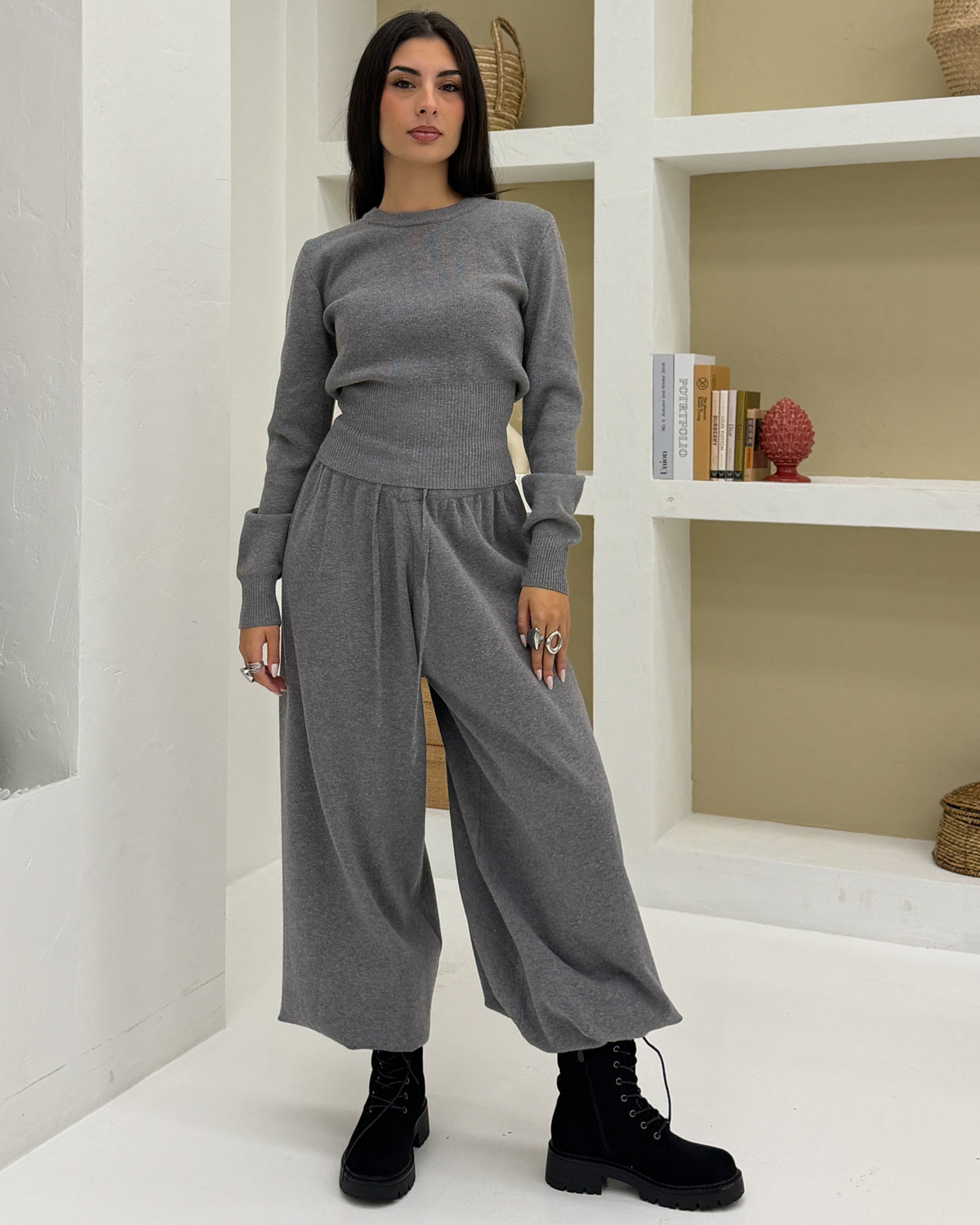 Coordinato sporty Mira Grigio