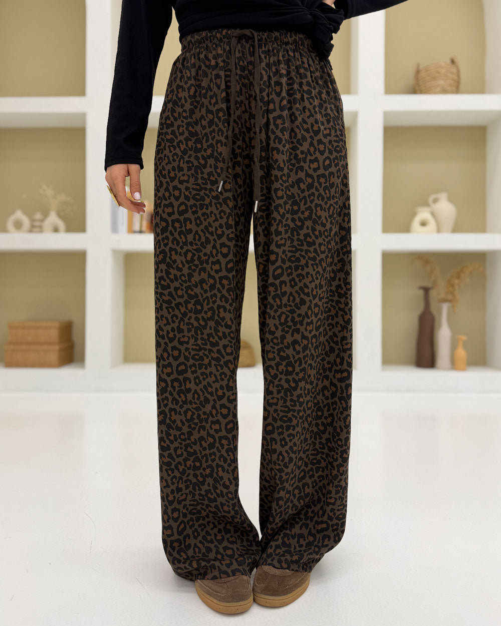 Pantalone animalier Maculato