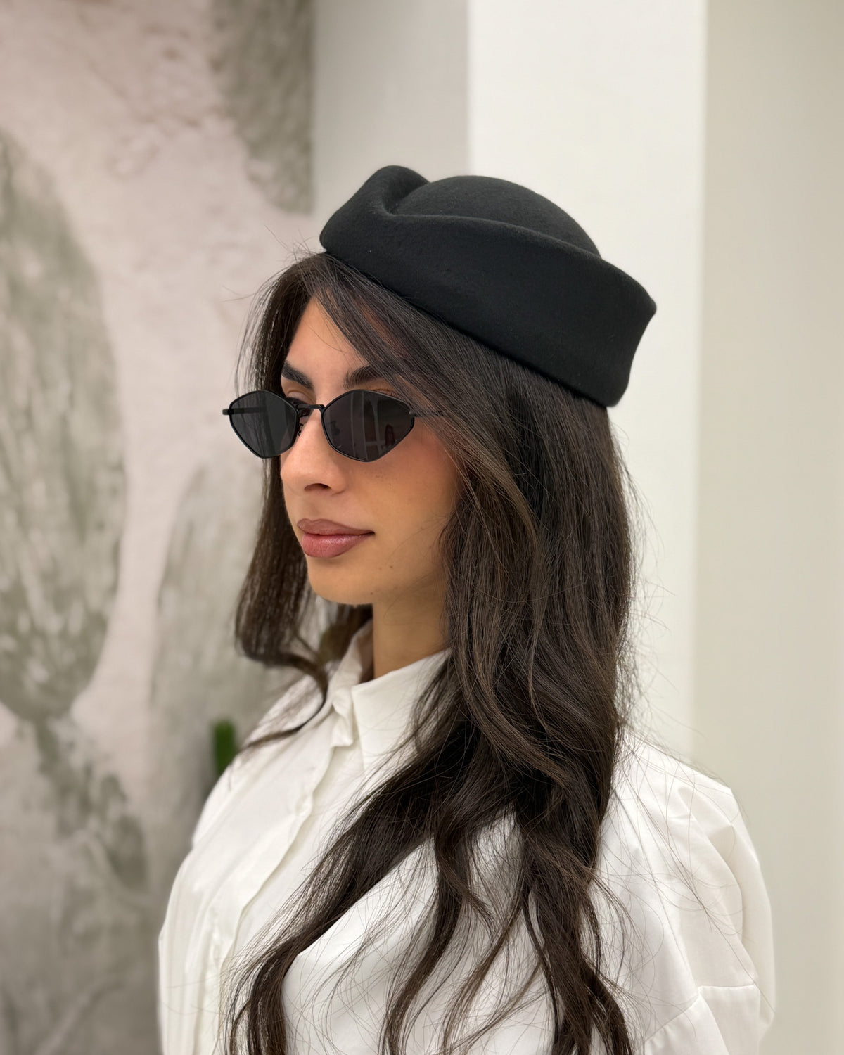 Cappello A Tamburello Nero