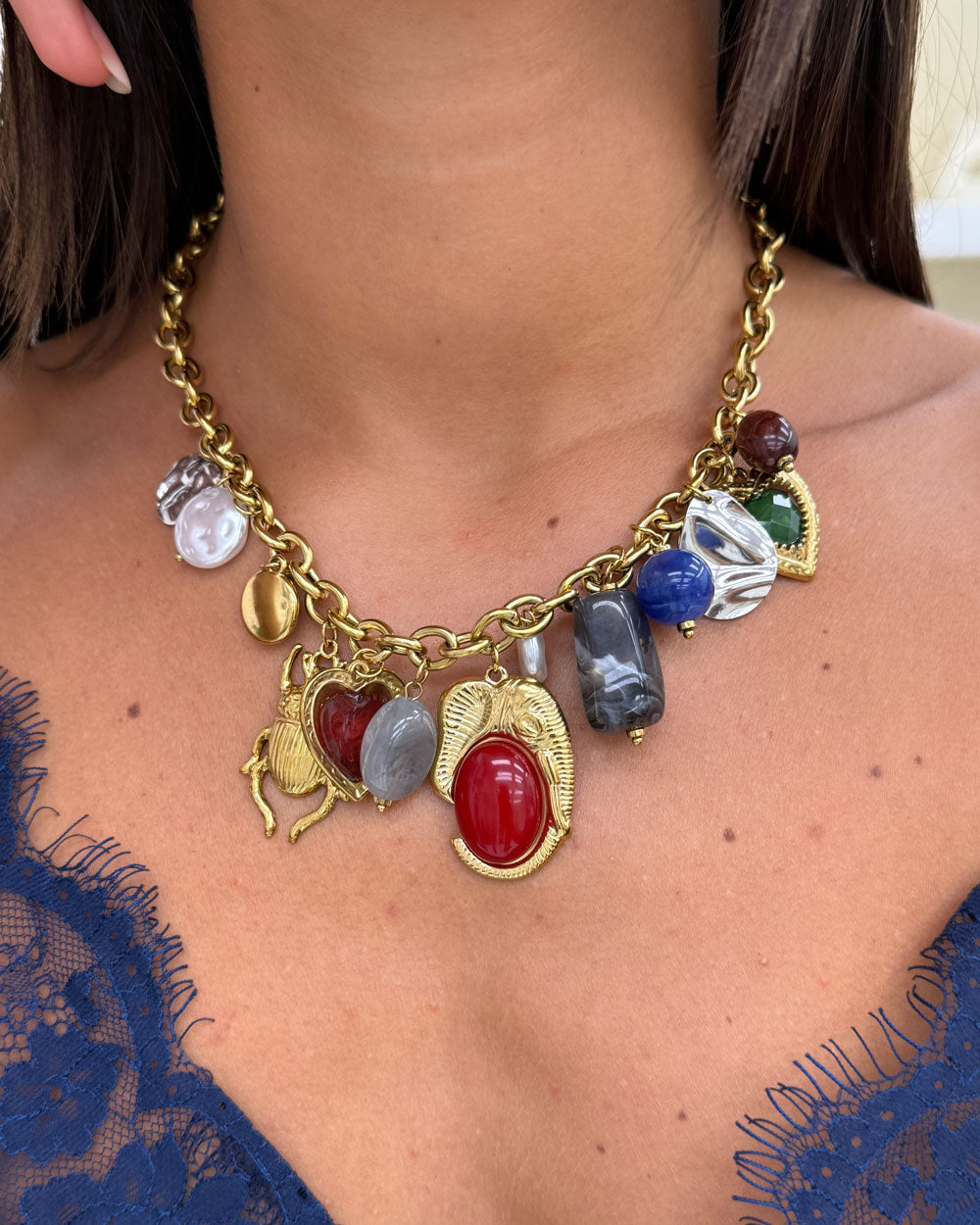 Collana Egypt oro
