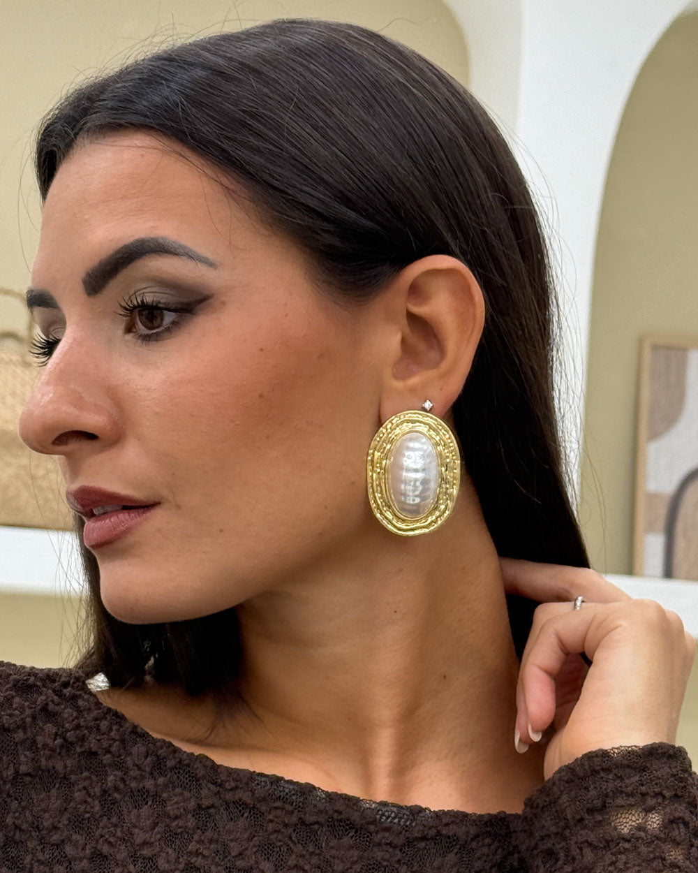 Orecchini bella Italia Oro