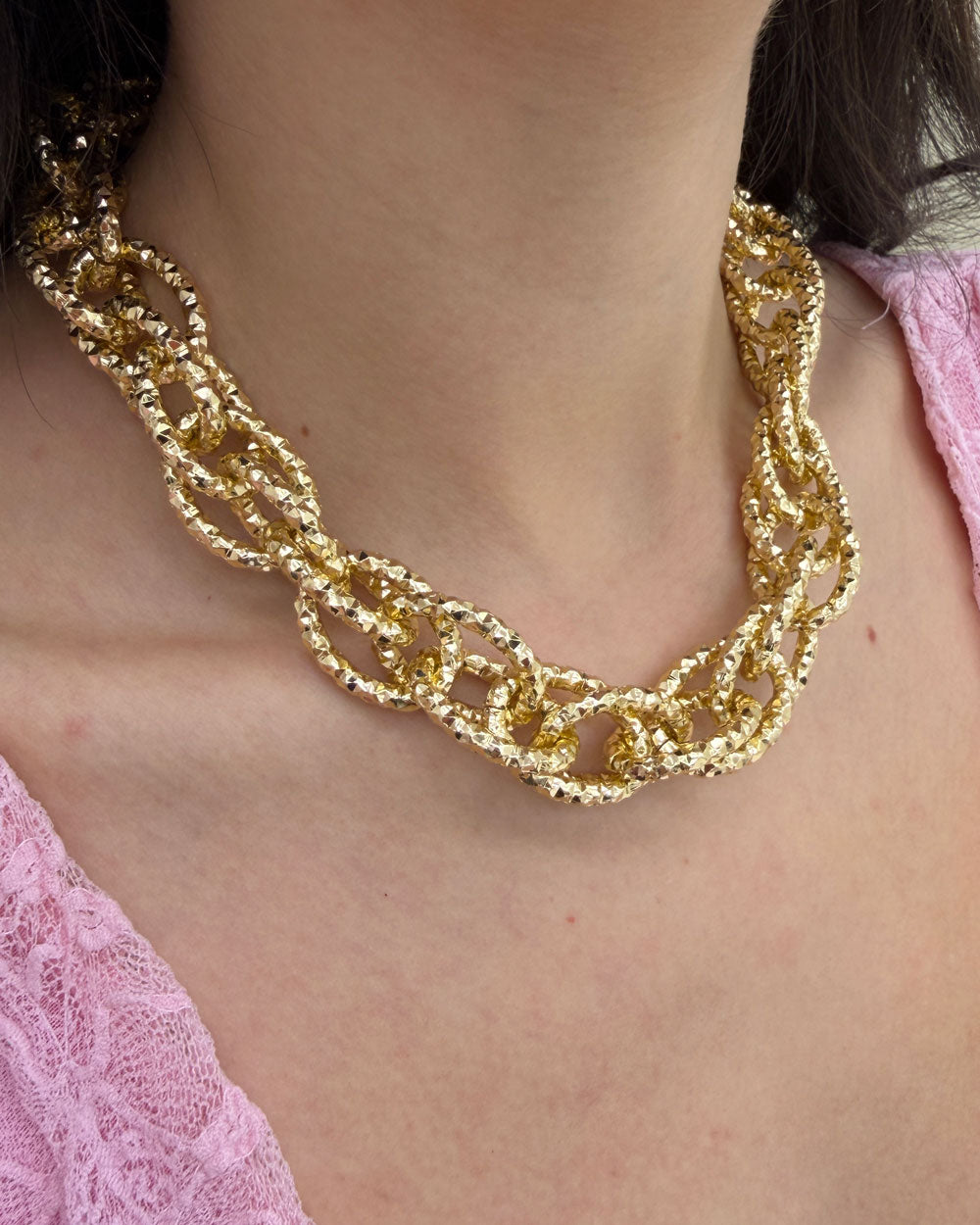 Collana catene Lucente Oro