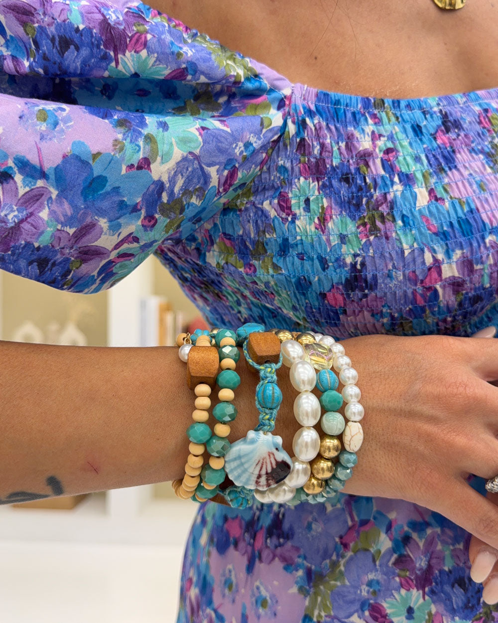 Bracciale Zanzibar Celeste