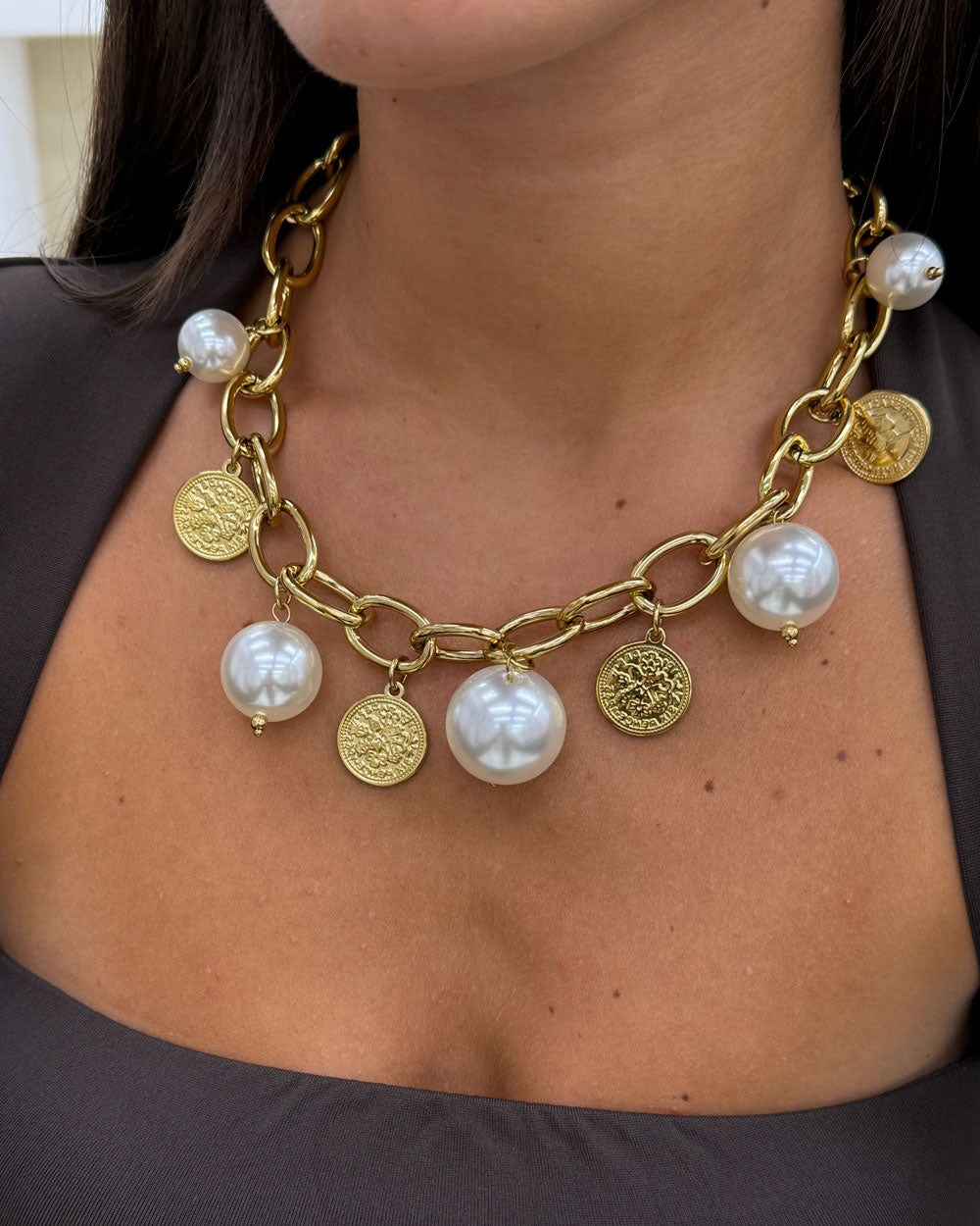 Collana Dollar Oro