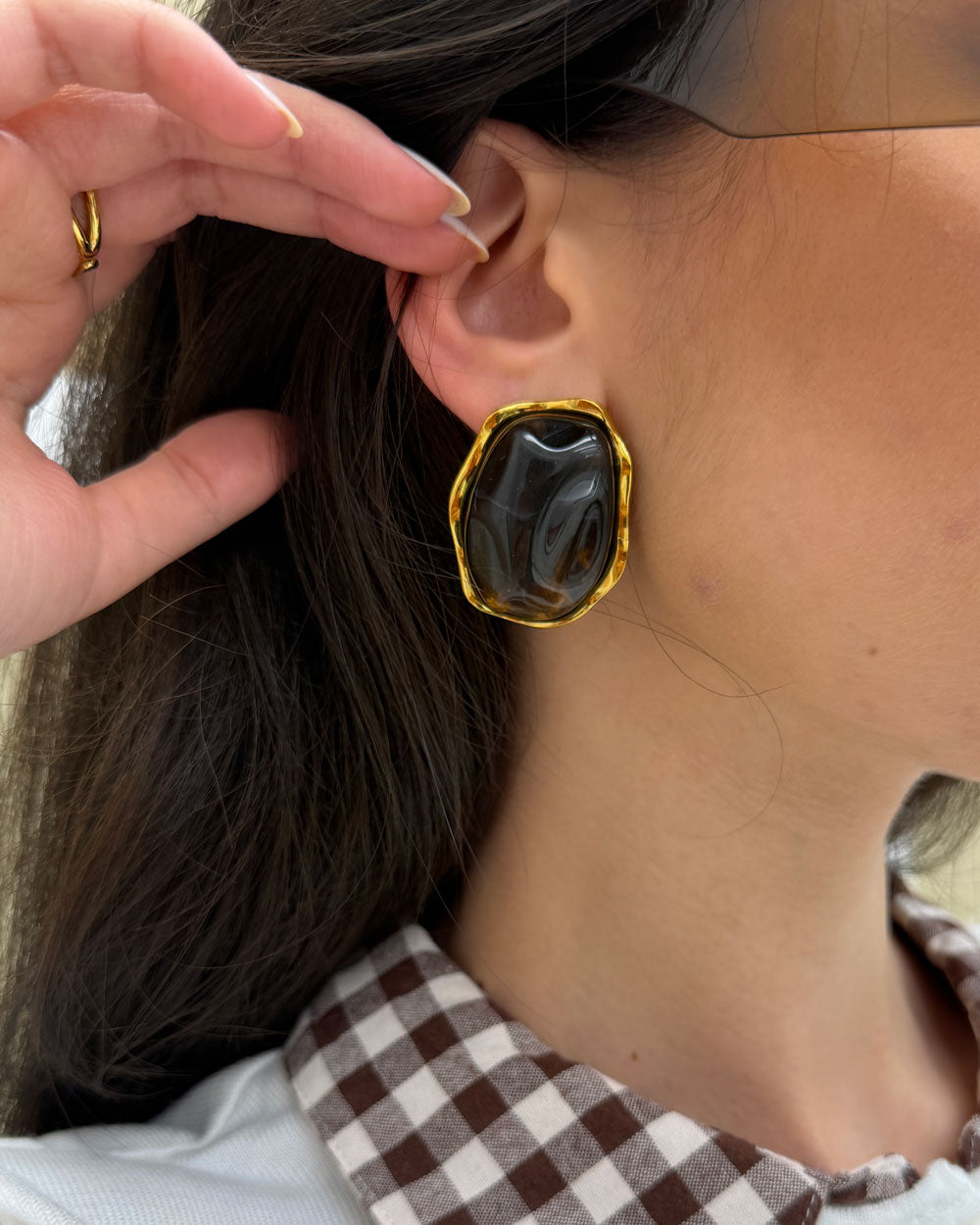 Orecchini Contessa Marrone