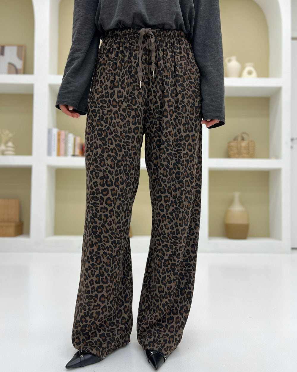 Pantalone animalier Maculato