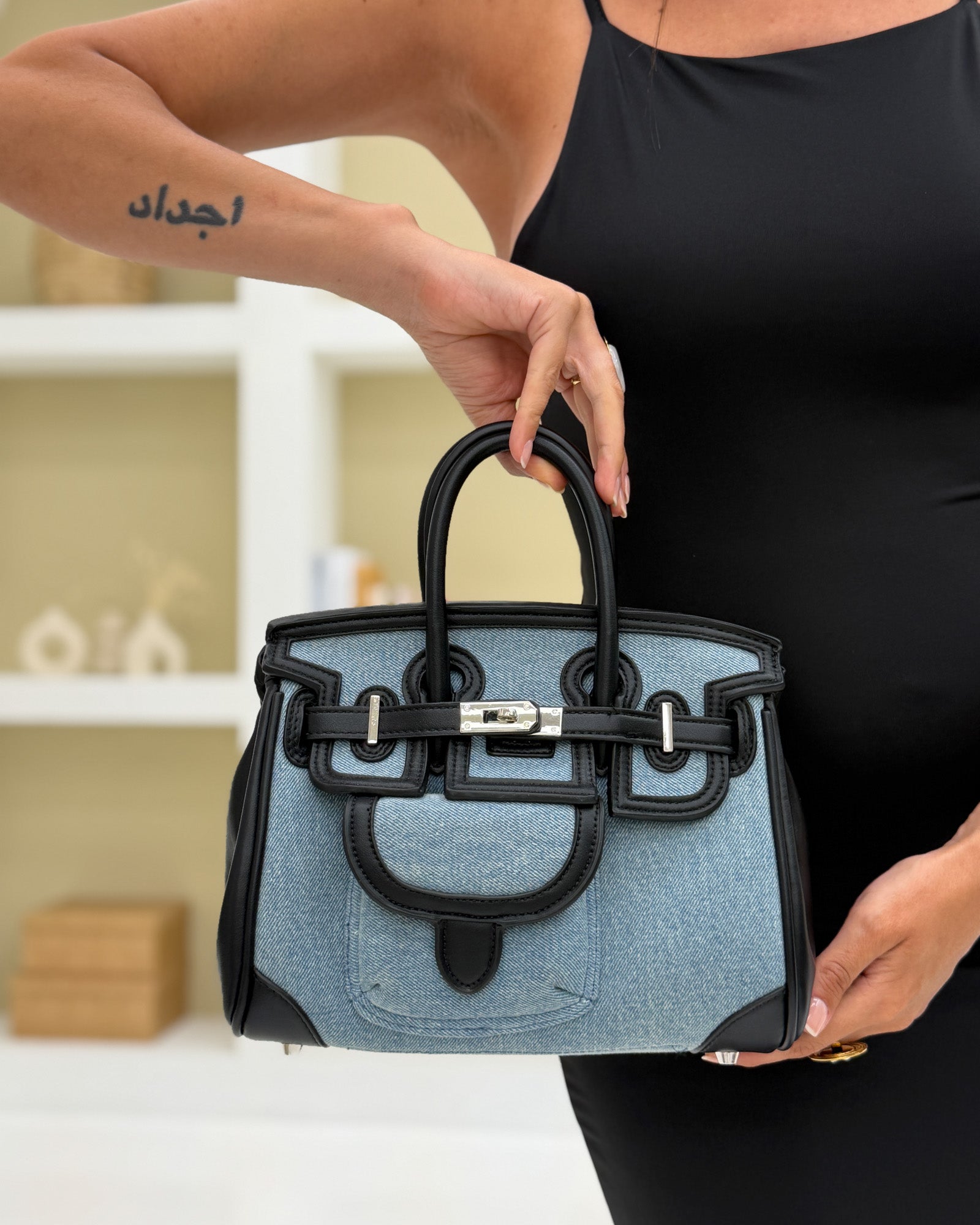 Borsa birkin Cargo Denim