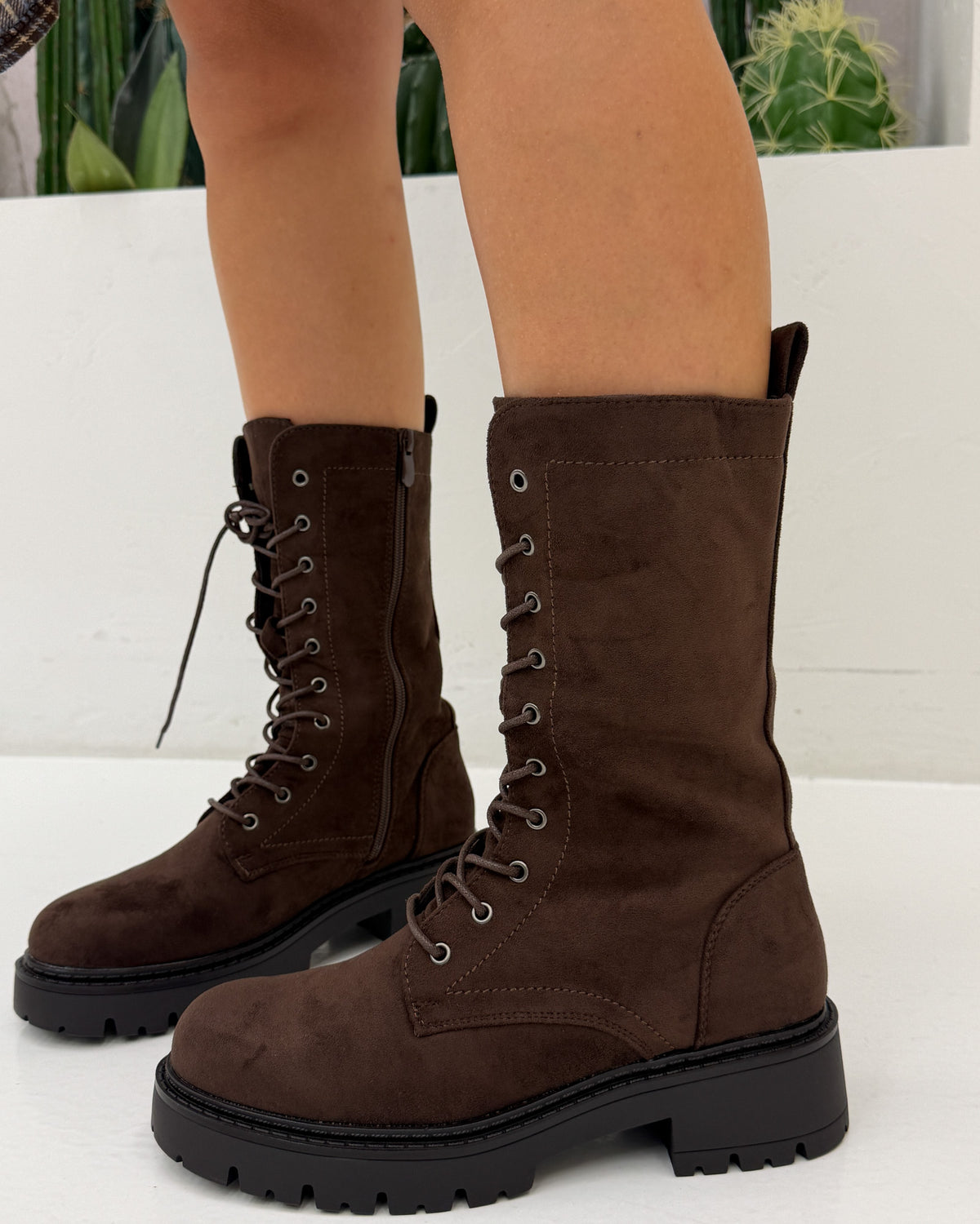 Anfibio Zip Camoscio Marrone
