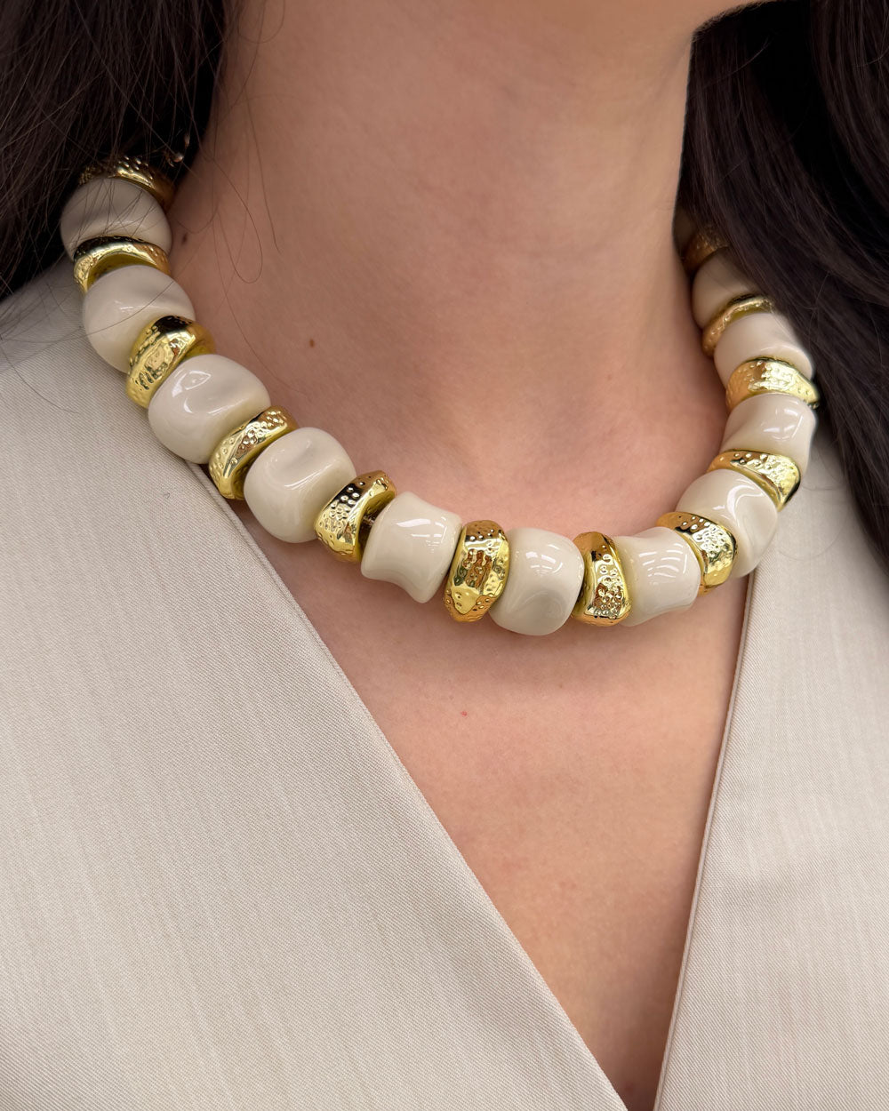 Collana Ramona Beige