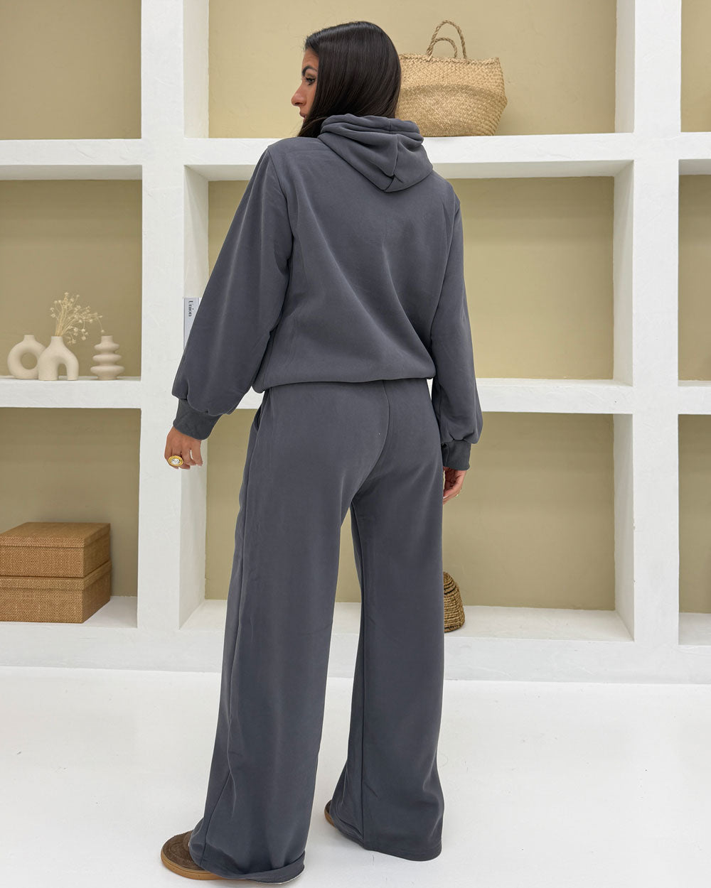 Felpa Laccio 3812-3 Grigio Scuro