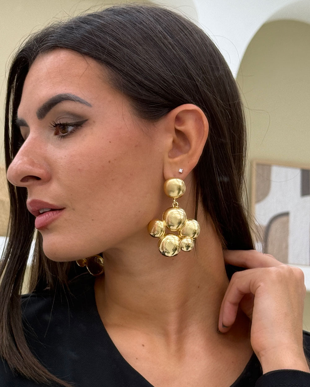 Orecchini Bubble Oro