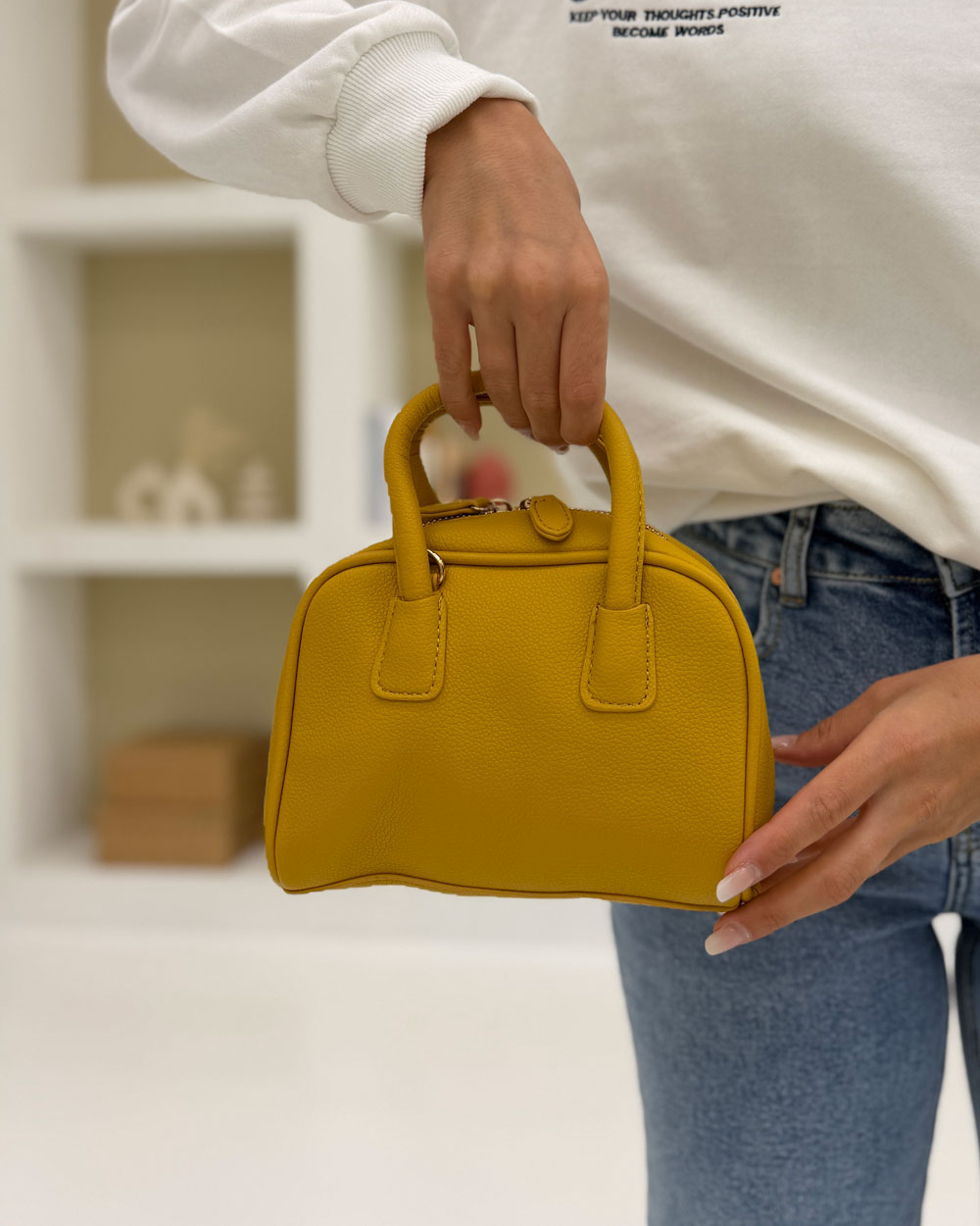 Borsa Mirta Giallo