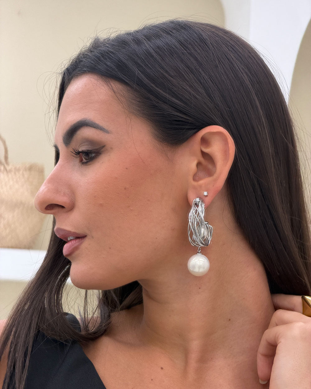 Orecchini Valentina Argento