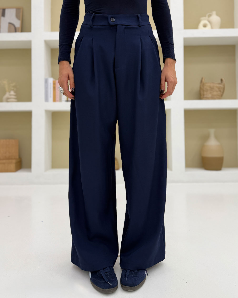 Pantalone sartoriale 6217 Blu