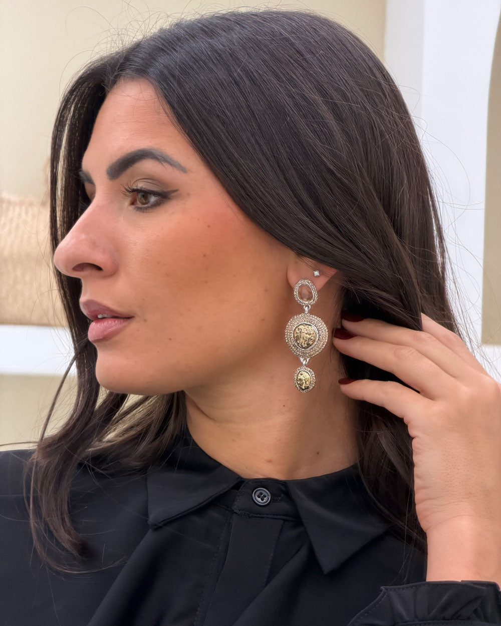 Orecchini Interstellar Oro