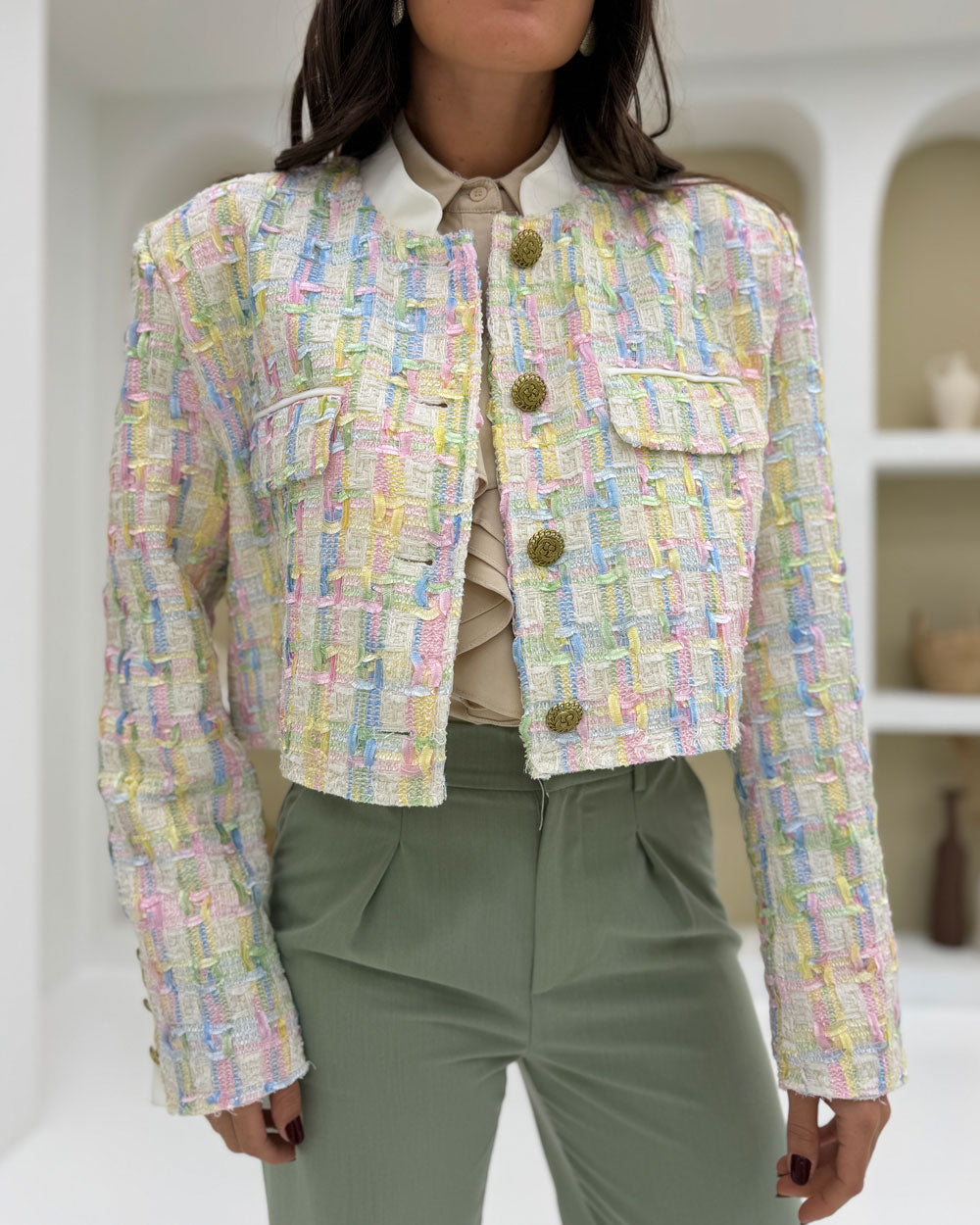 Giacca GG ATTENTIF Rosa