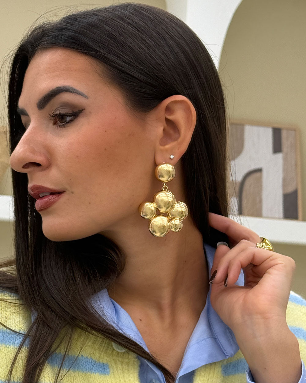 Orecchini Bubble Oro