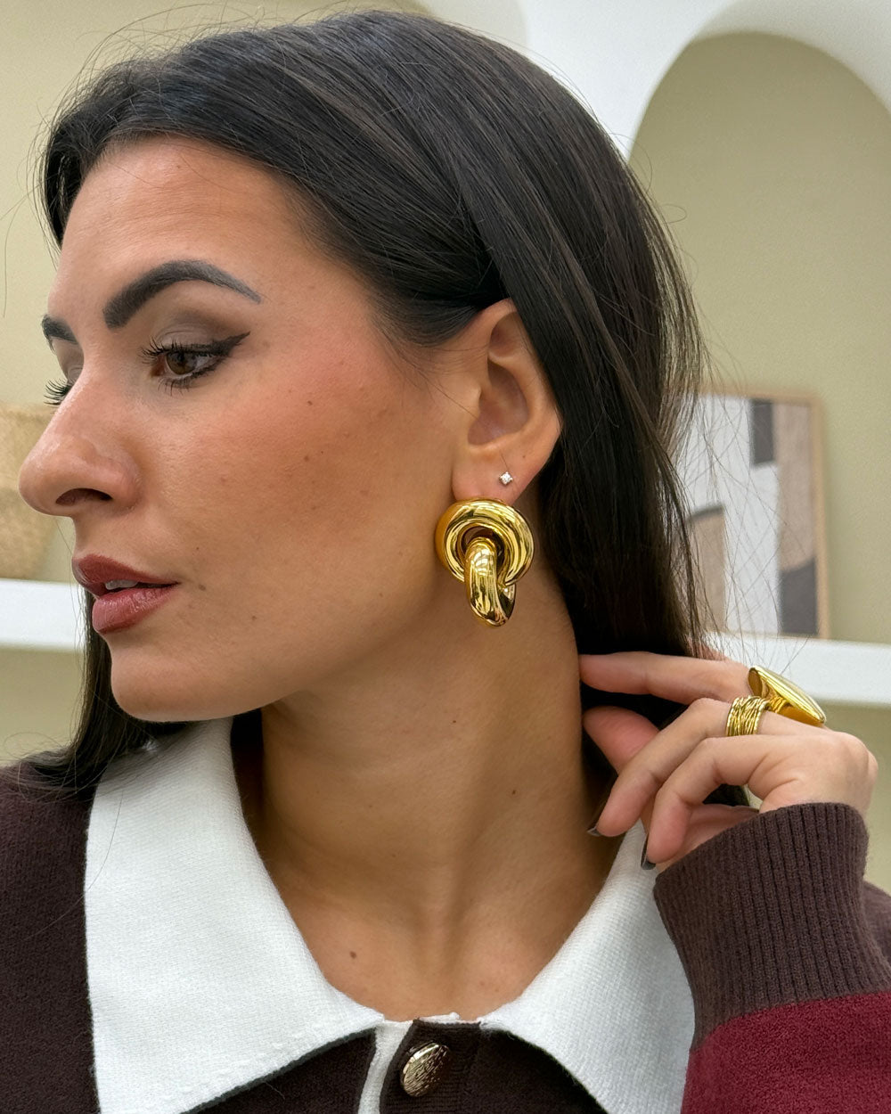 Orecchini Tessy Oro