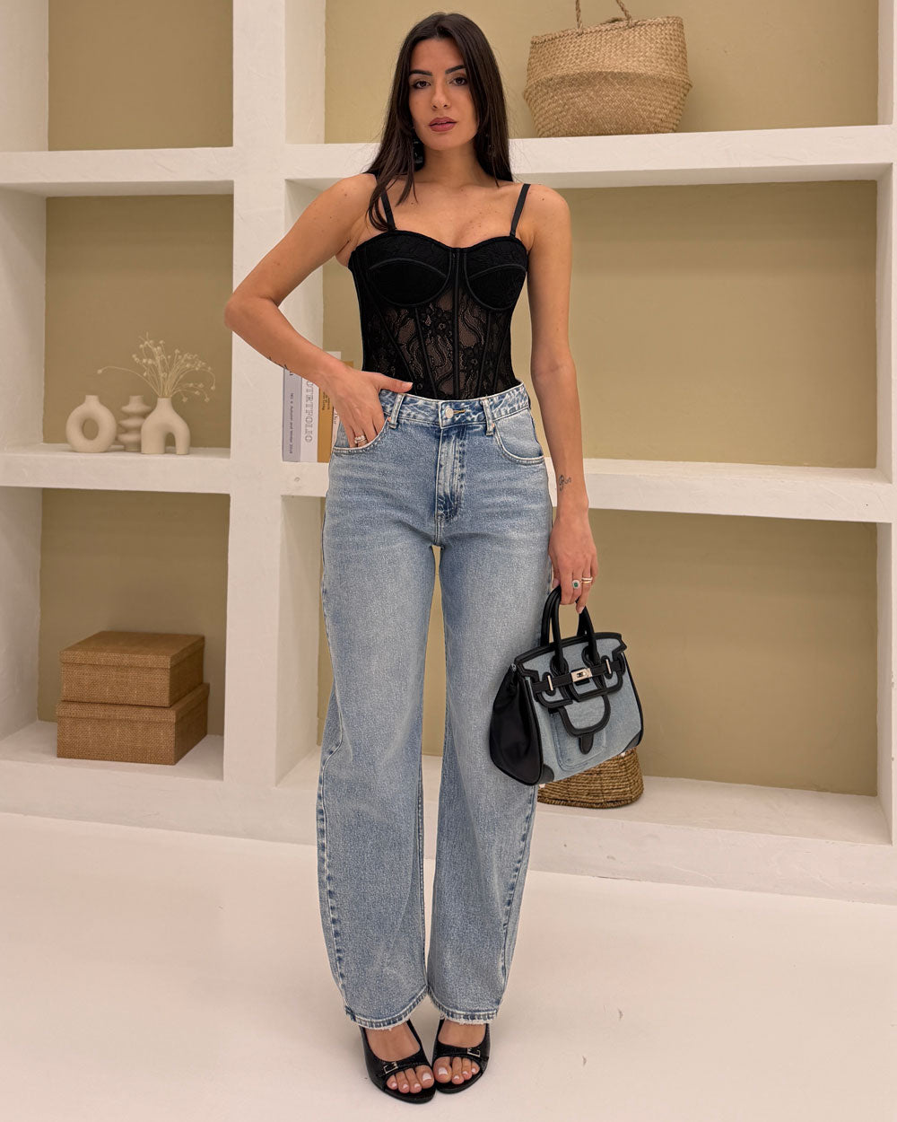 Borsa birkin Cargo Denim