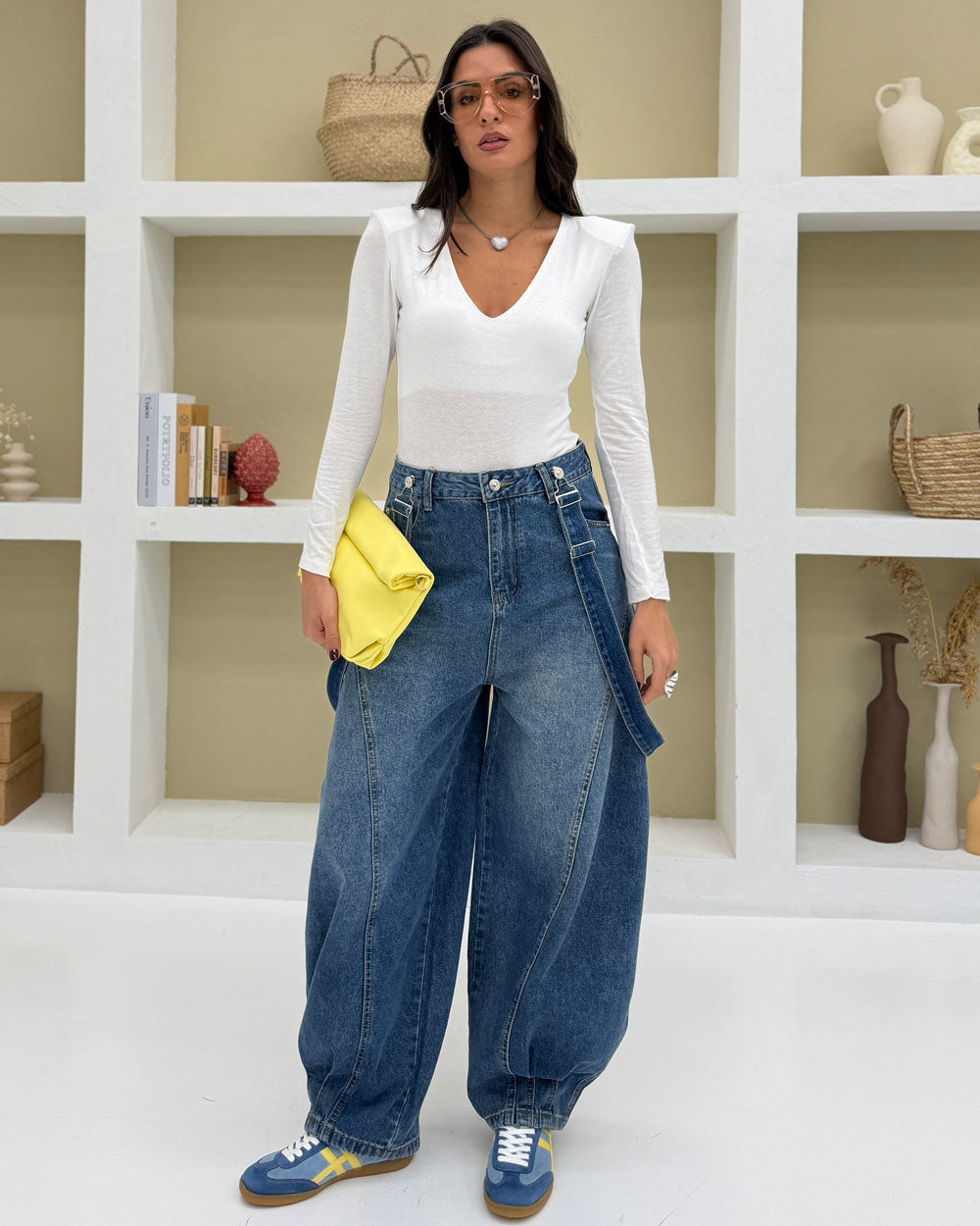 Body Ashley spallina Bianco